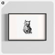 アートポスター-Victorian Cat Engraving
 - 大英図書館 Poster.