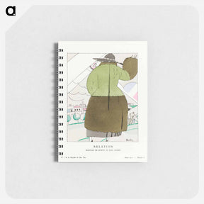 アートメモ帳-Relation, Manteau de sports, de Paul Poiret
 - シャルル マルタン Memo.