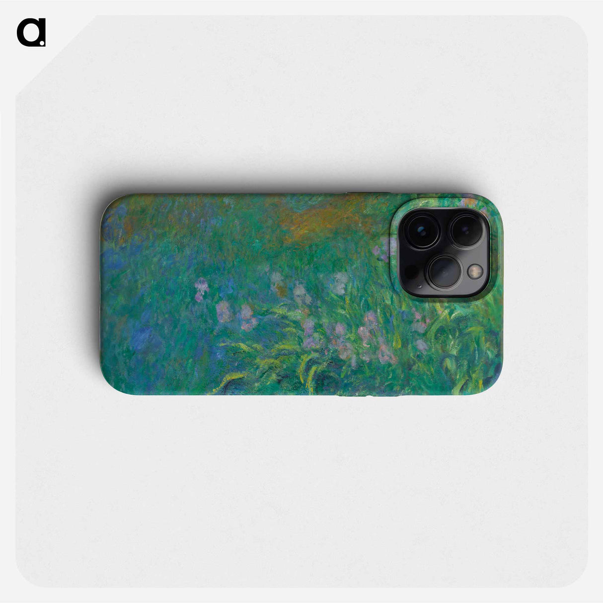 Irises - Claude Monet Phone Case.