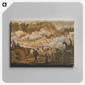 アートパネル-Refugees
 - シプリアン マジェルニク Canvas.
