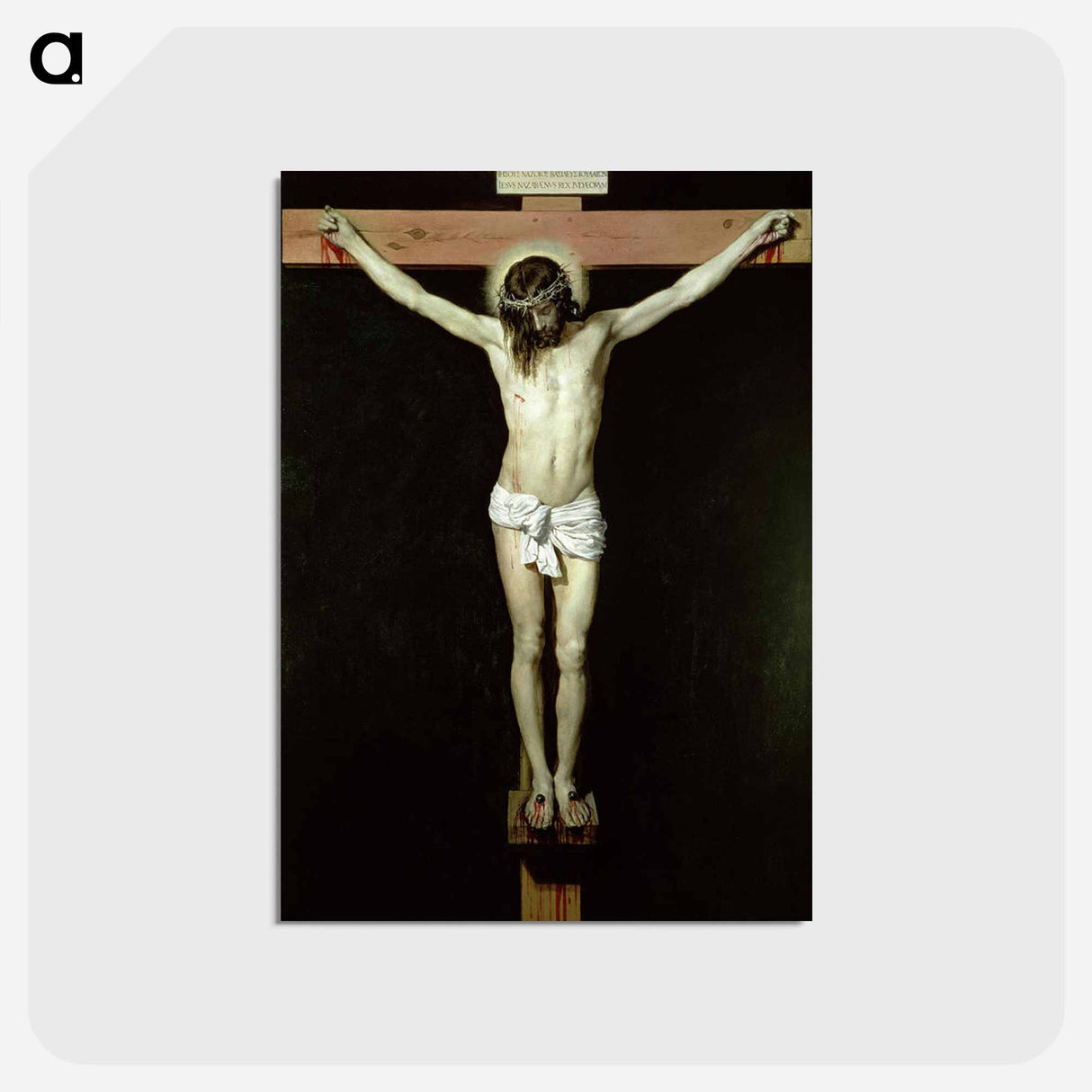 Christ on the Cross - ディエゴ ベラスケス Postcard.