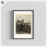 Establishment of rural rehabilitation camps for migrants in California - Dorothea Lange Poster.
