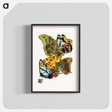 E.A. Séguy's vintage butterflies - E.A.セギー Poster.