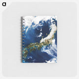 アートメモ帳-Japanese Archipelago from Space
 - 上空からの地球 Memo.