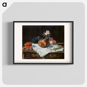 アートポスター-The Brioche - エドゥアール マネ Poster.