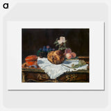 The Brioche - Edouard Manet Poster.