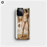 Troy Triptych - Study of Fame overthrowing Fortune - エドワード バーン ジョーンズ Phone Case.
