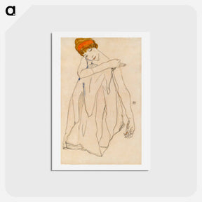 アートポストカード-Dancer - エゴン シーレ Postcard.