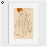 Dancer - エゴン シーレ Poster.