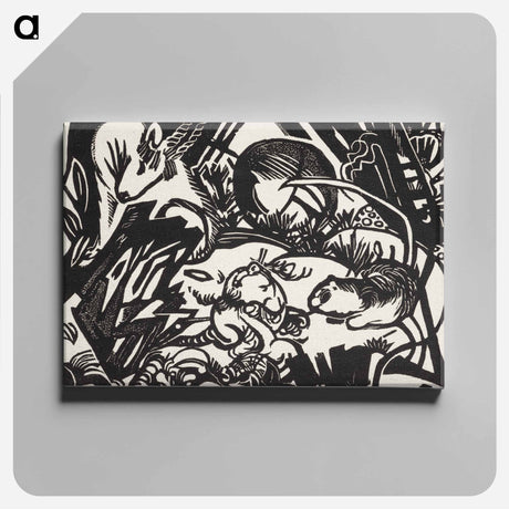 アートパネル-Genius - フランツ マルク Canvas.