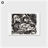 アートポストカード-Genius - フランツ マルク Postcard.