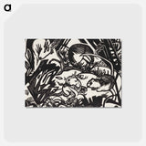 アートポストカード-Genius - フランツ マルク Postcard.