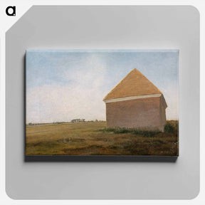 アートパネル-Newmarket Heath
 - ジョージ スタッブス Canvas.