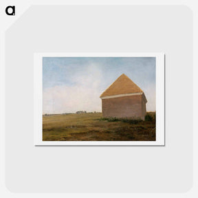 アートポストカード-Newmarket Heath
 - ジョージ スタッブス Postcard.