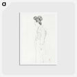 アートポストカード-Standing Woman
 - 橋口 五葉 Postcard.