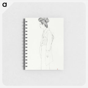 アートメモ帳-Standing Woman
 - 橋口 五葉 Memo.