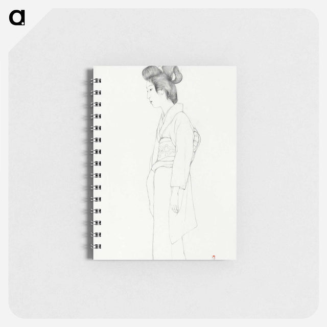 アートメモ帳-Standing Woman
 - 橋口 五葉 Memo.