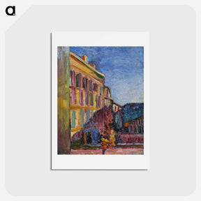 アートポストカード-Maison À Toulouse - アンリ マティス Postcard.