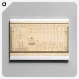 アートパネル-Judgment of the Soul in the Court of Osiris
 - エジプト美術史 Canvas.