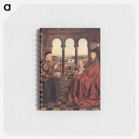 アートメモ帳-The Virgin of the Chancellor Rolin - ヤン ファン エイク Memo.