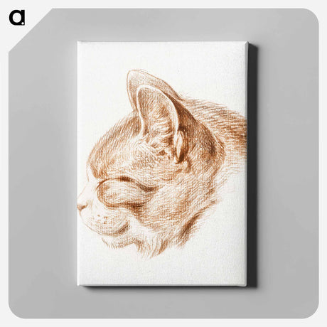アートパネル-Sketch of a cat - ジャン ベルナール Canvas.