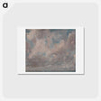 アートポストカード-Cloud Study
 - ジョン コンスタブル Postcard.