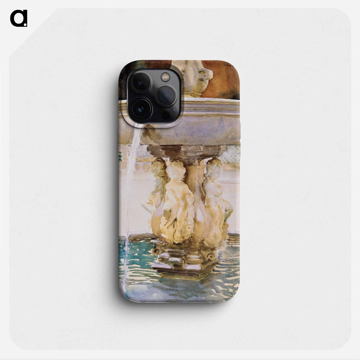 Spanish Fountain - John Singer Sargent Phone Case.