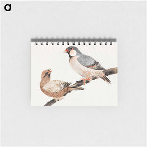 アートメモ帳-Katsushika Hokusai's birds - 葛飾 北斎 Memo.