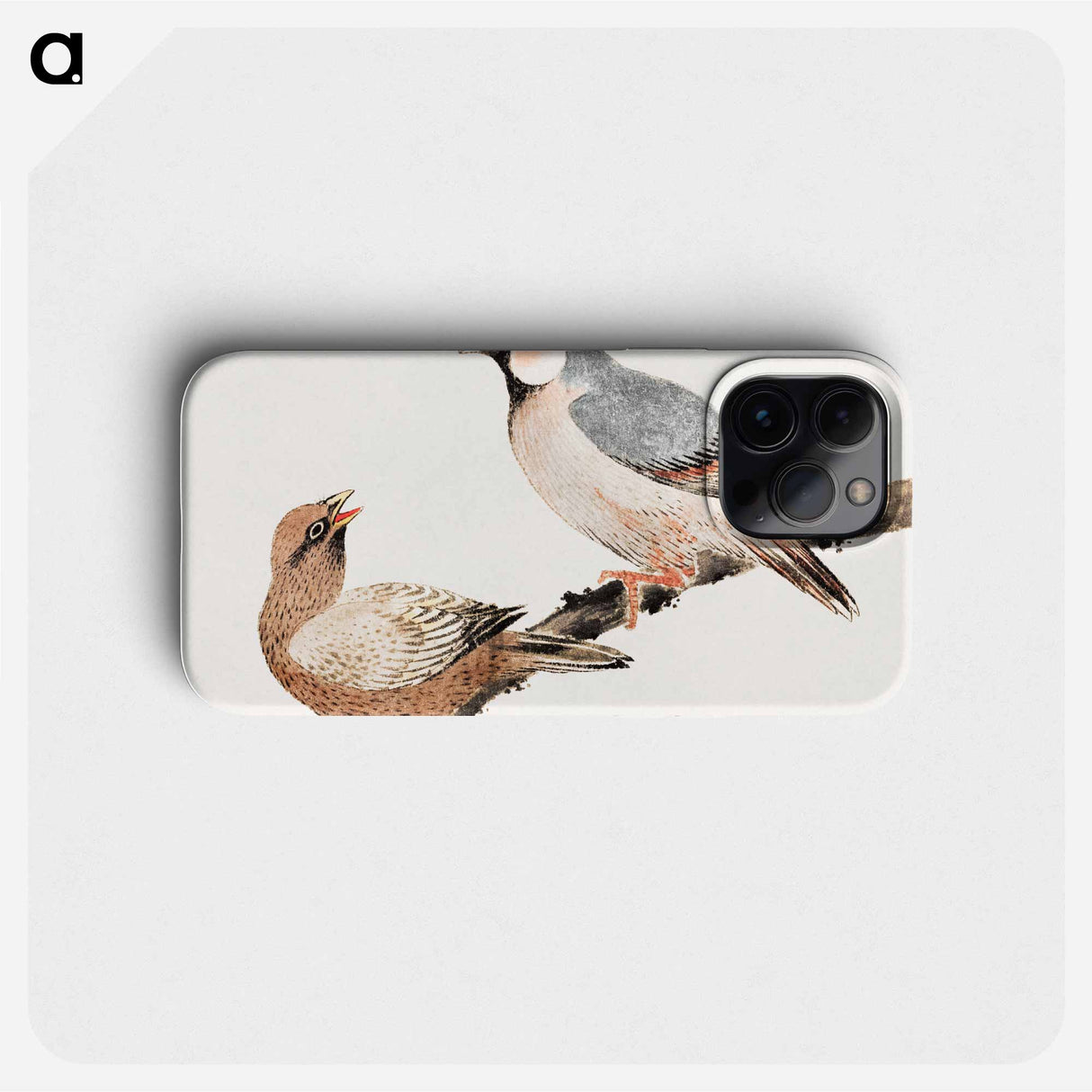 Katsushika Hokusai's birds - 葛飾 北斎 Phone Case.