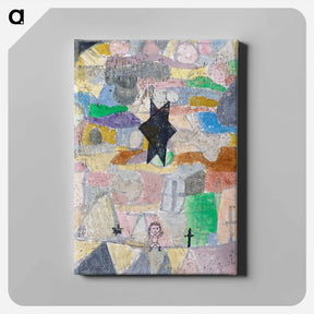 アートパネル-Under a Black Star
 - バーゼル美術館 Canvas.