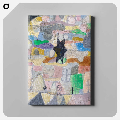 アートパネル-Under a Black Star
 - バーゼル美術館 Canvas.