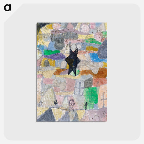 アートポストカード-Under a Black Star
 - バーゼル美術館 Postcard.