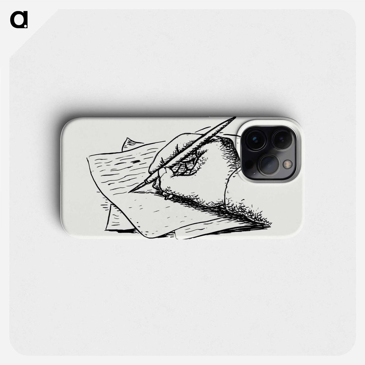 Writing hand - レオ ゲステル Phone Case.