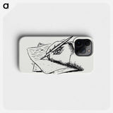 Writing hand - Leo Gestell Phone Case.