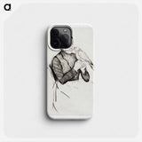 The Parrot - Mary Cassatt Phone Case.