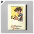 アートパネル-Red Cross Nurse Wrapping a Heart
 - 国立医学図書館 Canvas.