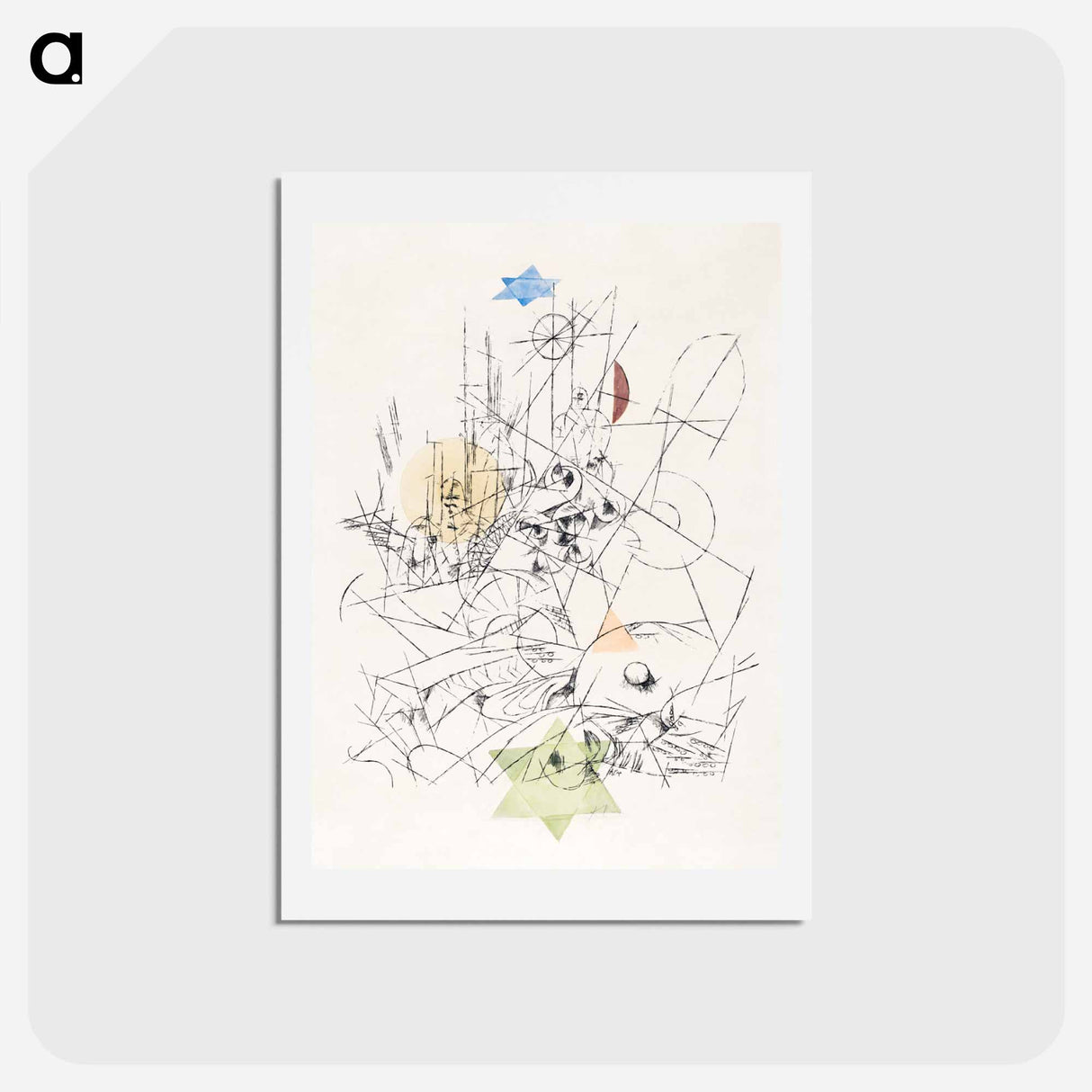 アートポストカード-Hope and Destruction
 - パウル クレー Postcard.