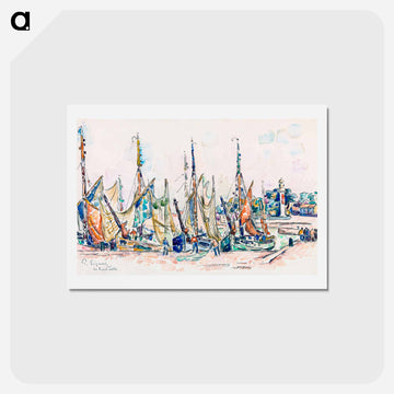 La Rochelle - ポール シニャック Postcard.
