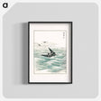 アートポスター-Riu Kiu House Swallow Illustration
 - 鳥類図鑑 Poster.