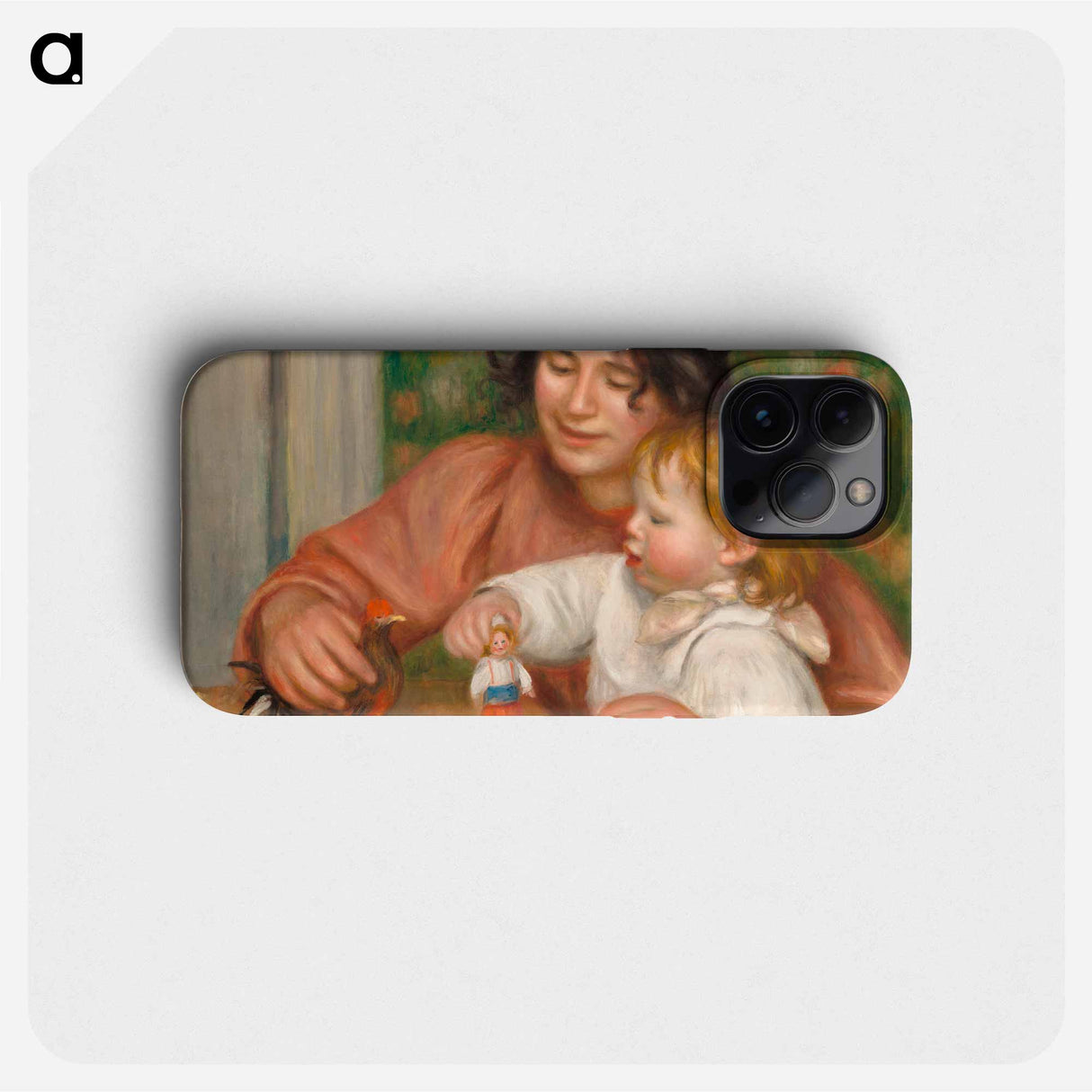 Child with Toys, Gabrielle and the Artist's Son, Jean - Pierre-Auguste Renoir Phone Case.