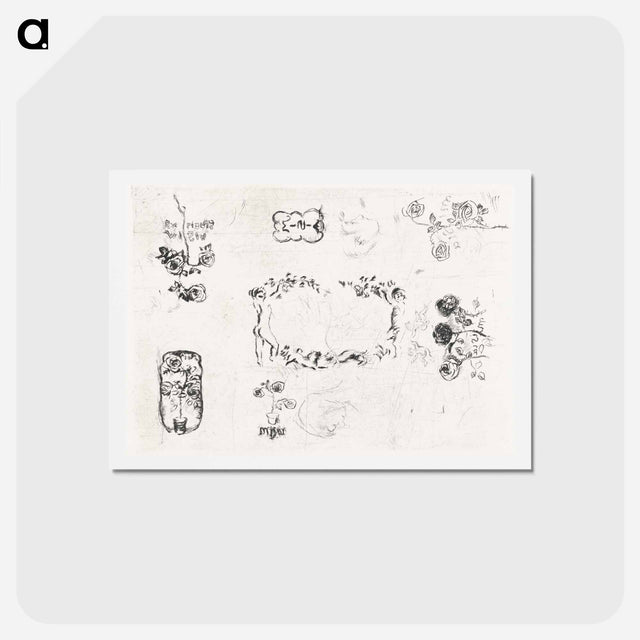 アートポストカード-Misia Natanson Book-Plates
 - ピエール ボナール Postcard.