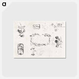 アートポストカード-Misia Natanson Book-Plates
 - ピエール ボナール Postcard.