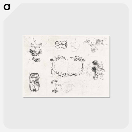 アートポストカード-Misia Natanson Book-Plates
 - ピエール ボナール Postcard.