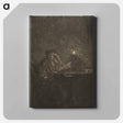 アートパネル-Student at a Table by Candlelight - レンブラント ファン レイン Canvas.