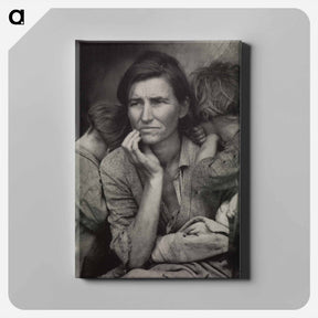 アートパネル-Migrant Mother
 - セントルイス美術館 Canvas.