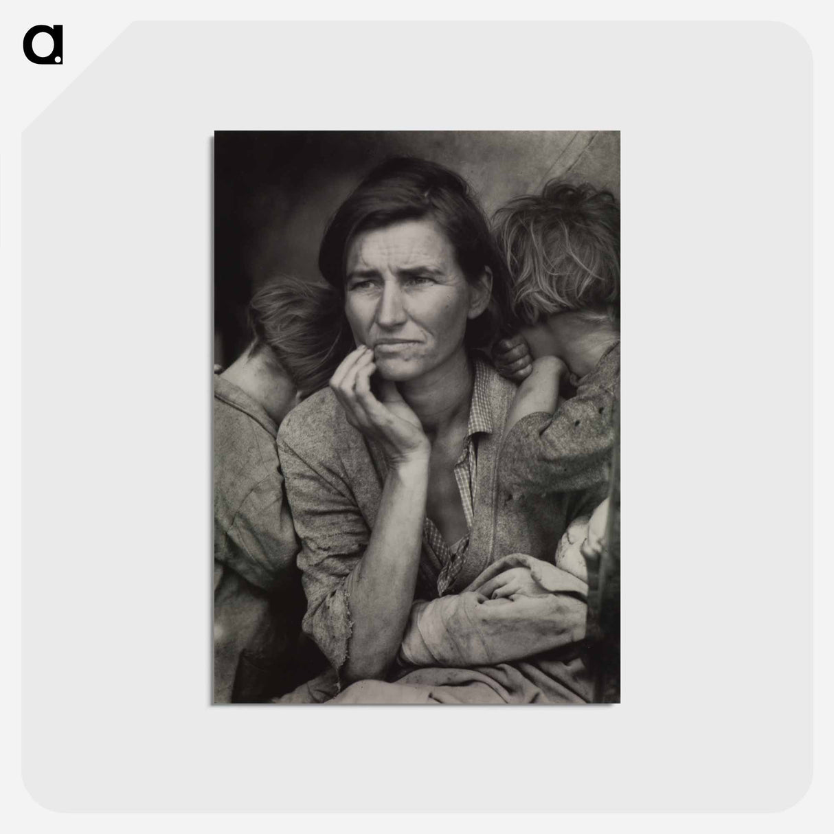 アートポストカード-Migrant Mother
 - セントルイス美術館 Postcard.