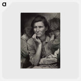 アートポストカード-Migrant Mother
 - セントルイス美術館 Postcard.