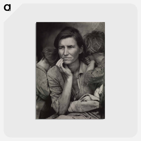 アートポストカード-Migrant Mother
 - セントルイス美術館 Postcard.