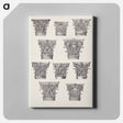 アートパネル-Column Capital Design
 - 装飾の文法 Canvas.