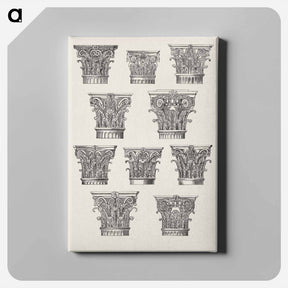 アートパネル-Column Capital Design
 - 装飾の文法 Canvas.
